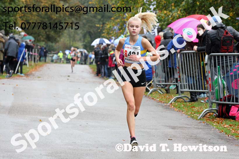 Girls under-15s 3 Stage Relay, 2018 ERRA 6 and 4 Stage and Youngsters Relays. Photo:  David T. Hewitson/Sports for All Pics
